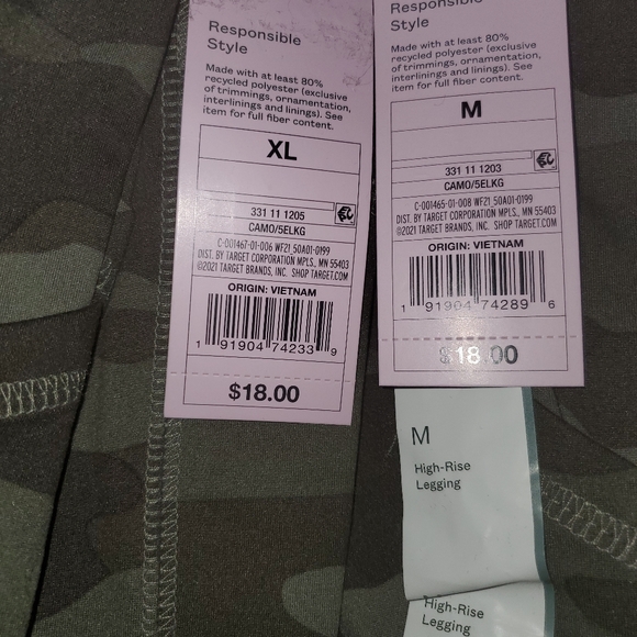 Women's High-Waisted Ultra Soft Leggings - Wild Fable™ Size M, XL - Picture 2 of 4